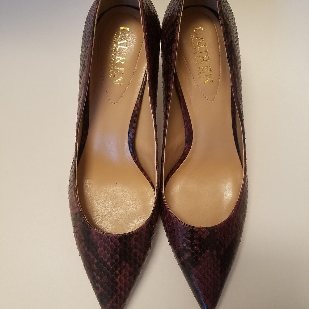 NWT Ralph Lauren Lanette VI Pump